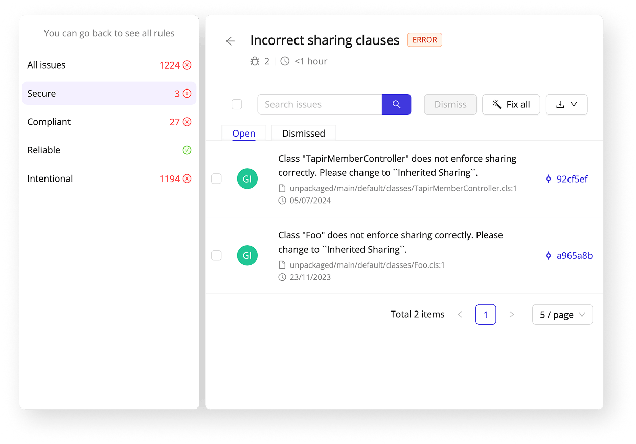 Product screenshot from Gearset — https://gearset.com/solutions/ (product imagery on Gearset's own domain)